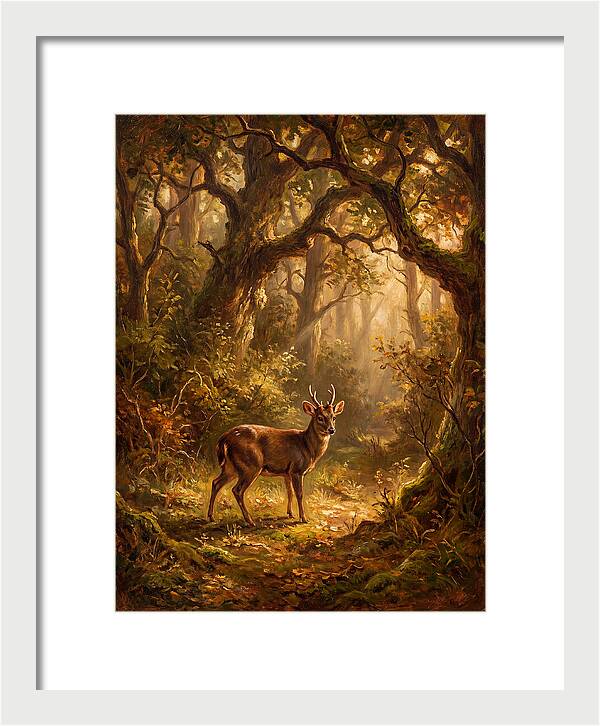 Pudu In Enchanted Forest