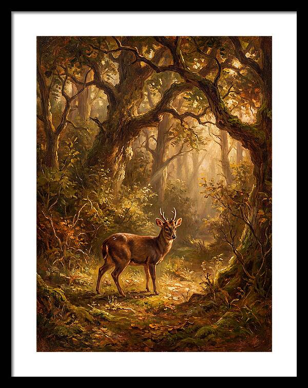 Pudu In Enchanted Forest