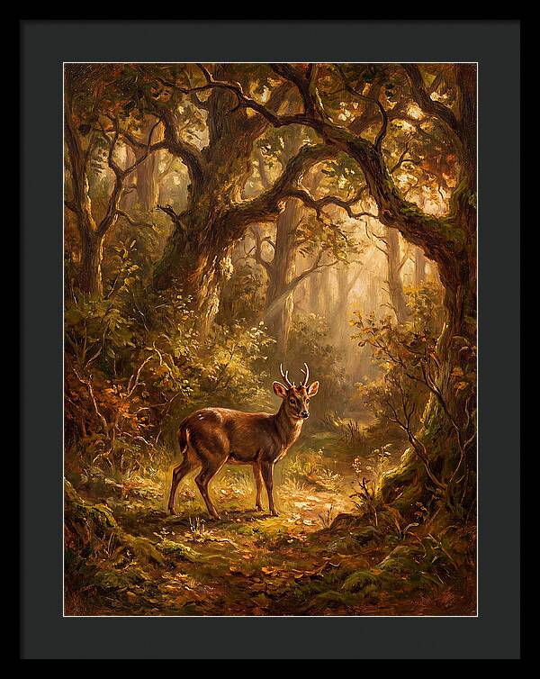 Pudu In Enchanted Forest