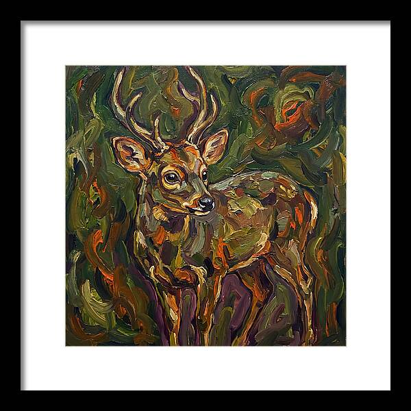Pudu In Expressionist Style