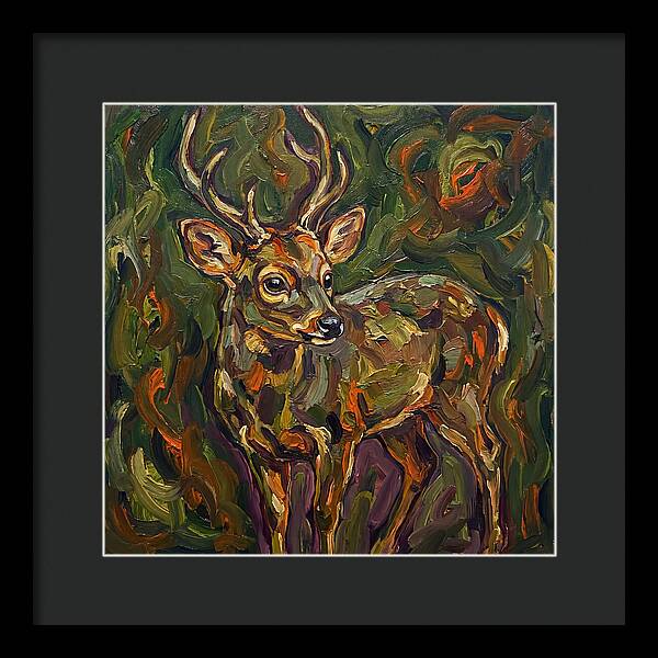 Pudu In Expressionist Style