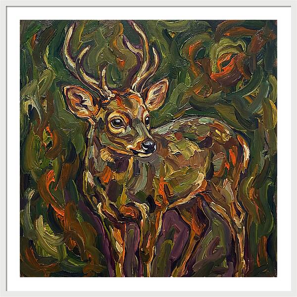 Pudu In Expressionist Style