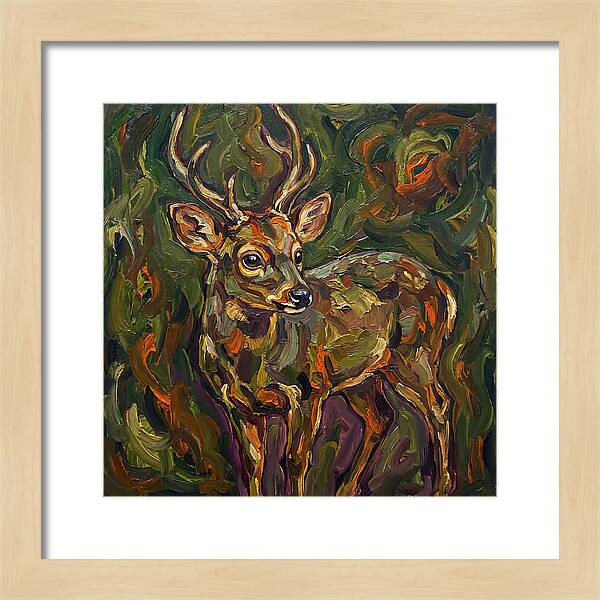 Pudu In Expressionist Style