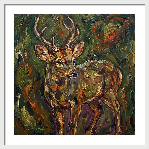 Pudu In Expressionist Style