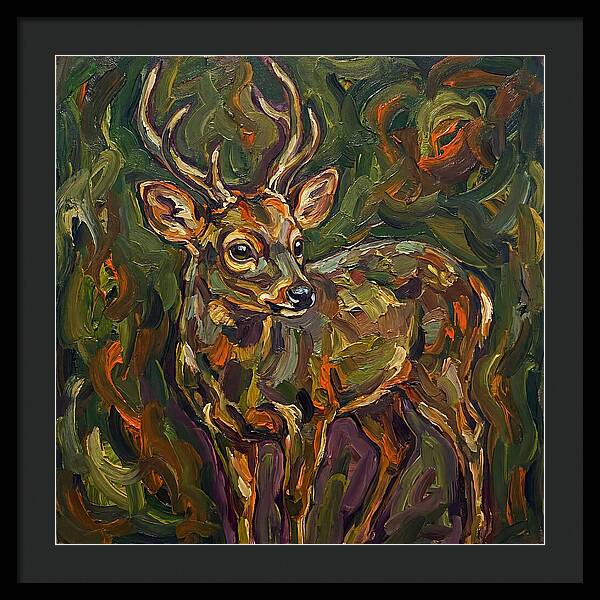 Pudu In Expressionist Style