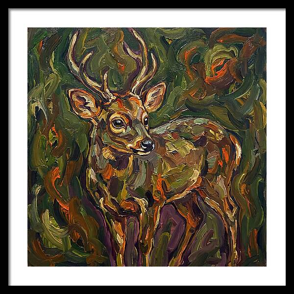 Pudu In Expressionist Style