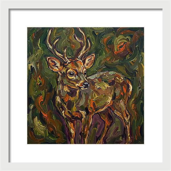 Pudu In Expressionist Style
