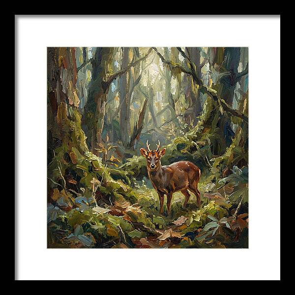 Pudu In The Forest
