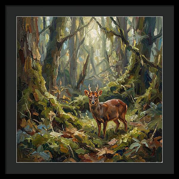 Pudu In The Forest