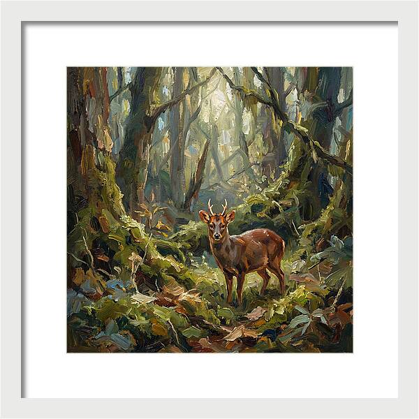 Pudu In The Forest