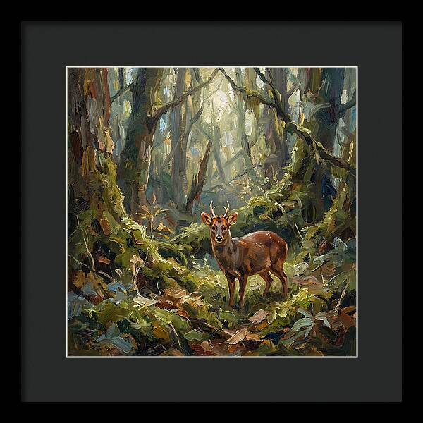Pudu In The Forest