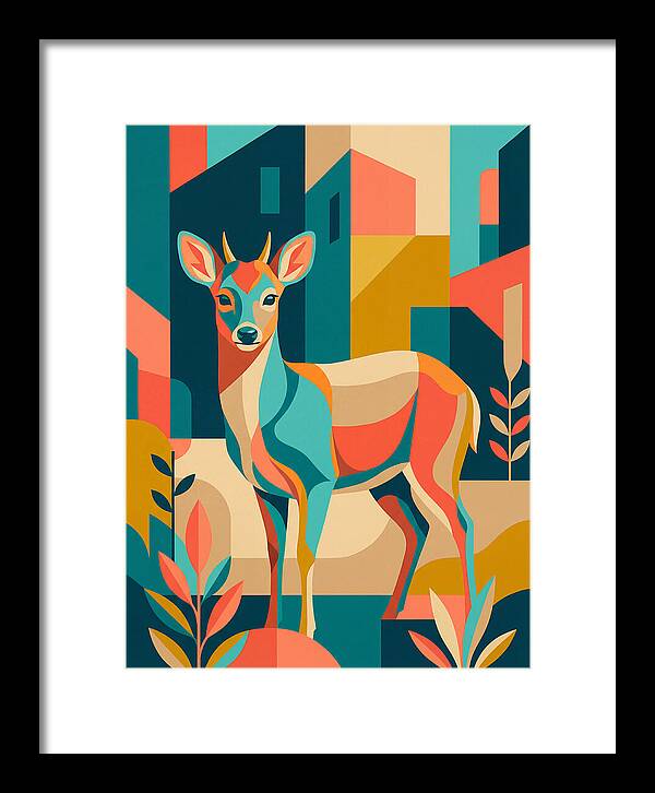 Pudu In Vibrant Geometry