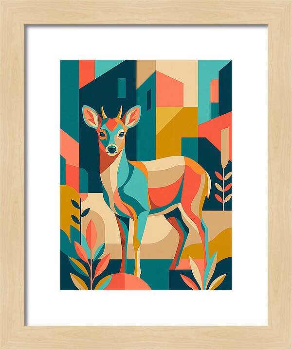 Pudu In Vibrant Geometry