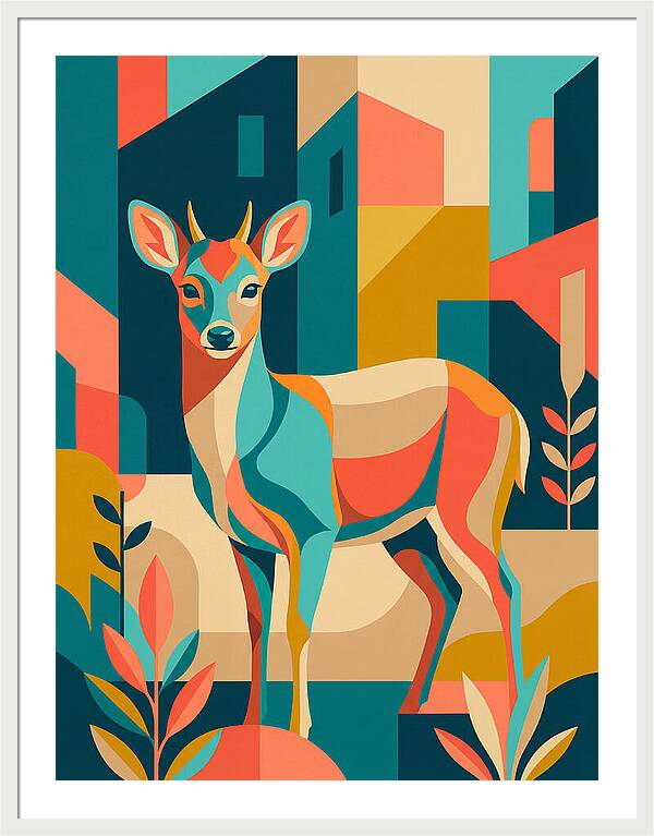 Pudu In Vibrant Geometry