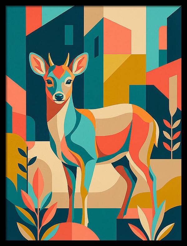 Pudu In Vibrant Geometry