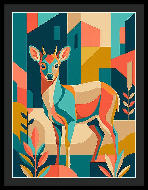Pudu In Vibrant Geometry