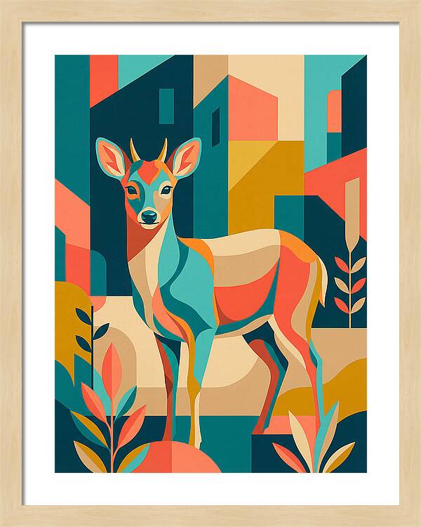 Pudu In Vibrant Geometry