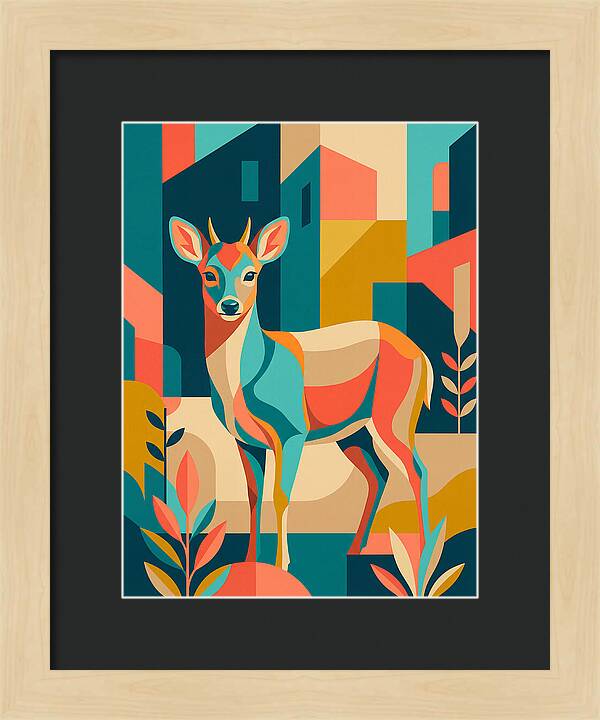 Pudu In Vibrant Geometry