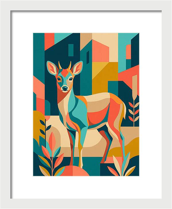 Pudu In Vibrant Geometry