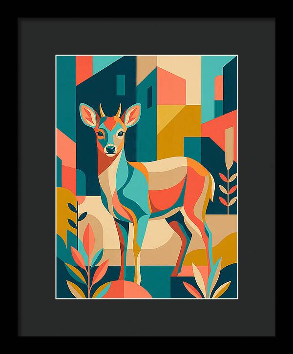 Pudu In Vibrant Geometry
