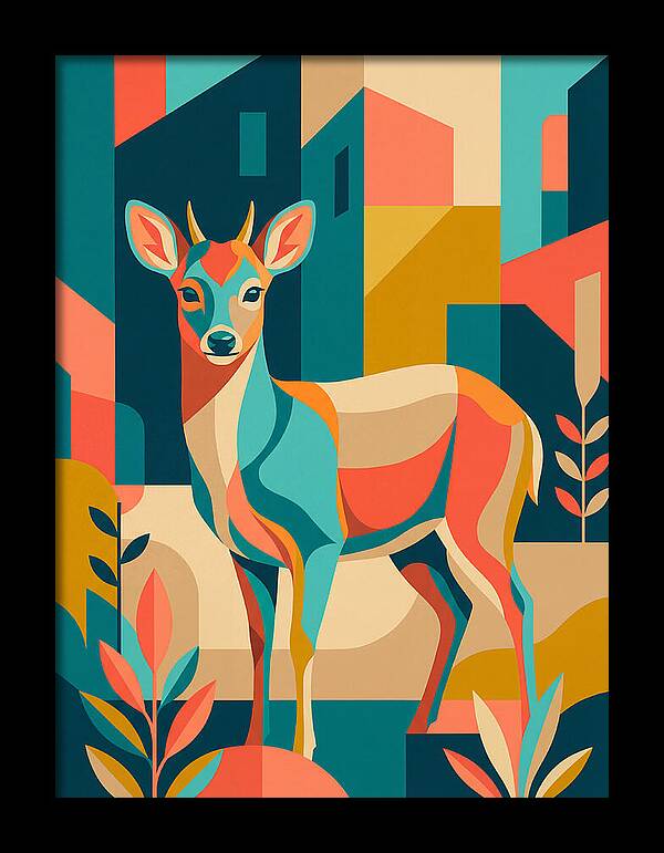 Pudu In Vibrant Geometry