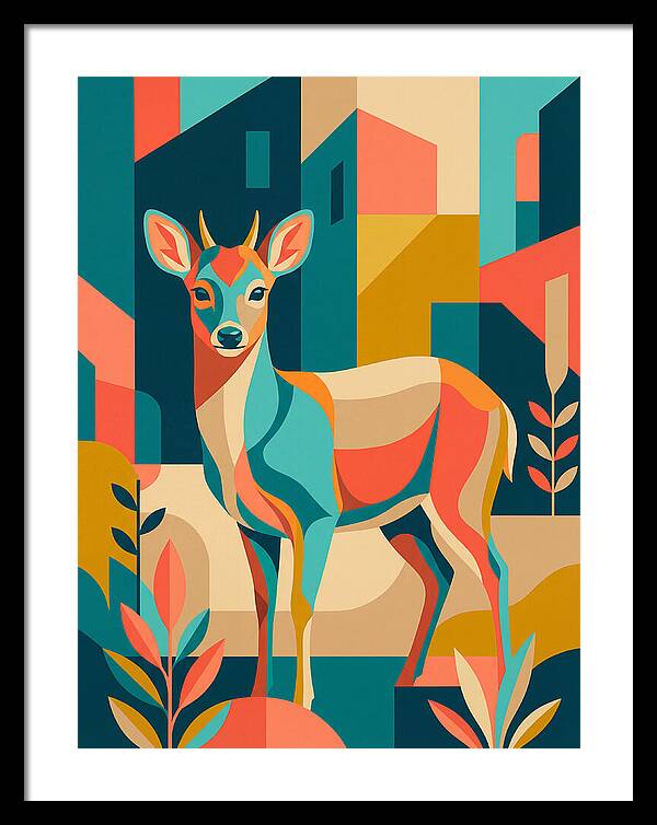 Pudu In Vibrant Geometry