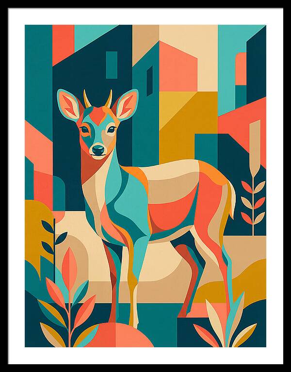 Pudu In Vibrant Geometry