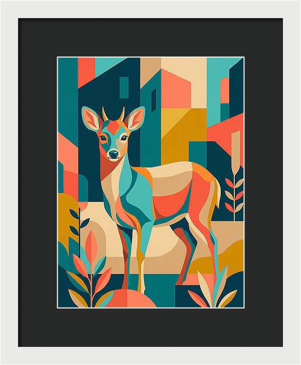 Pudu In Vibrant Geometry