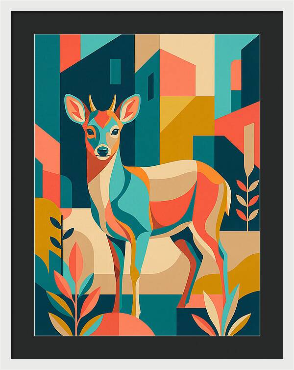 Pudu In Vibrant Geometry