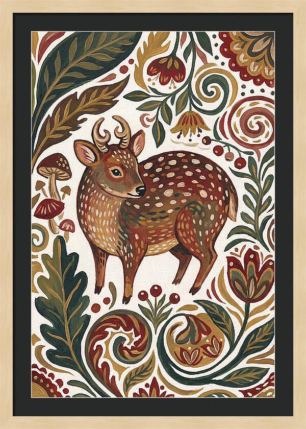 Pudu Surrounded By Nature