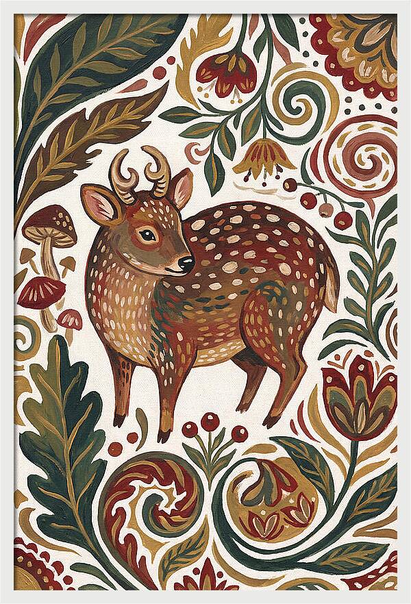 Pudu Surrounded By Nature