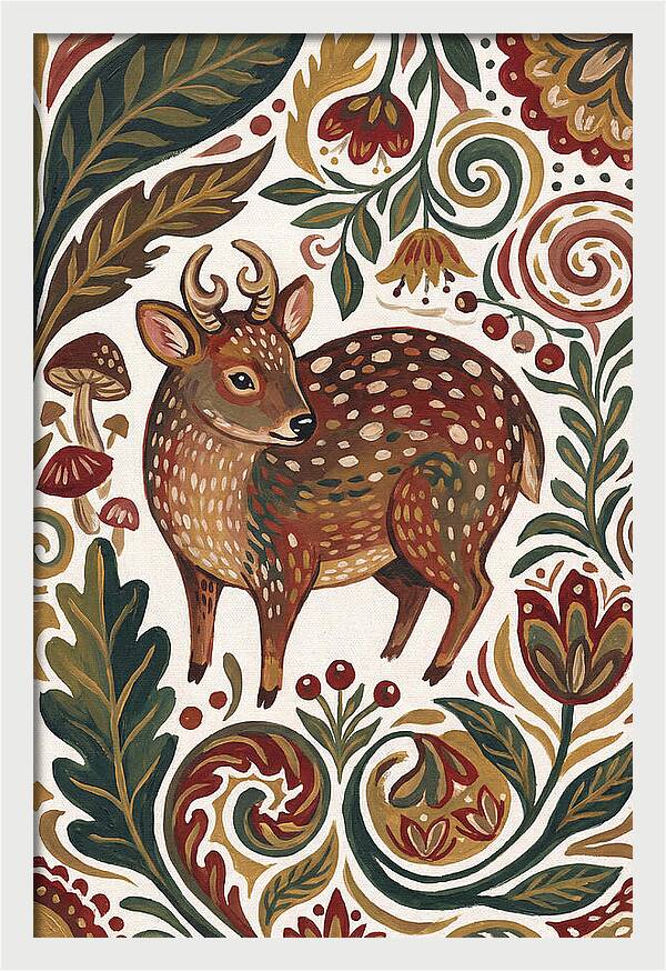 Pudu Surrounded By Nature