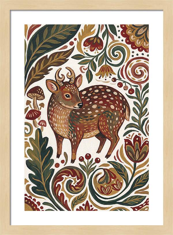 Pudu Surrounded By Nature