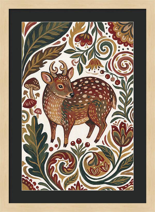 Pudu Surrounded By Nature