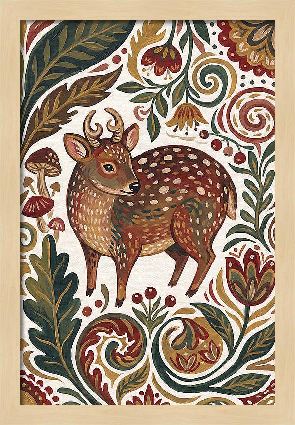 Pudu Surrounded By Nature