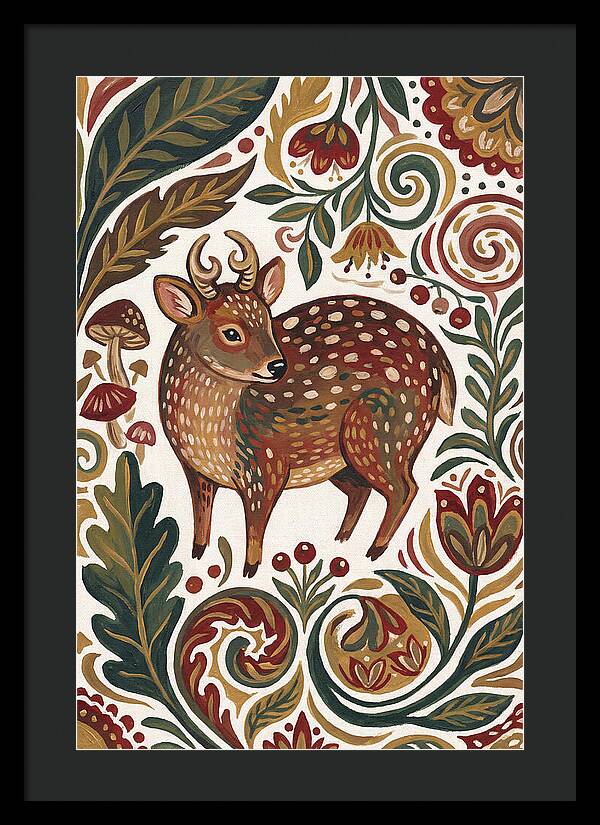 Pudu Surrounded By Nature