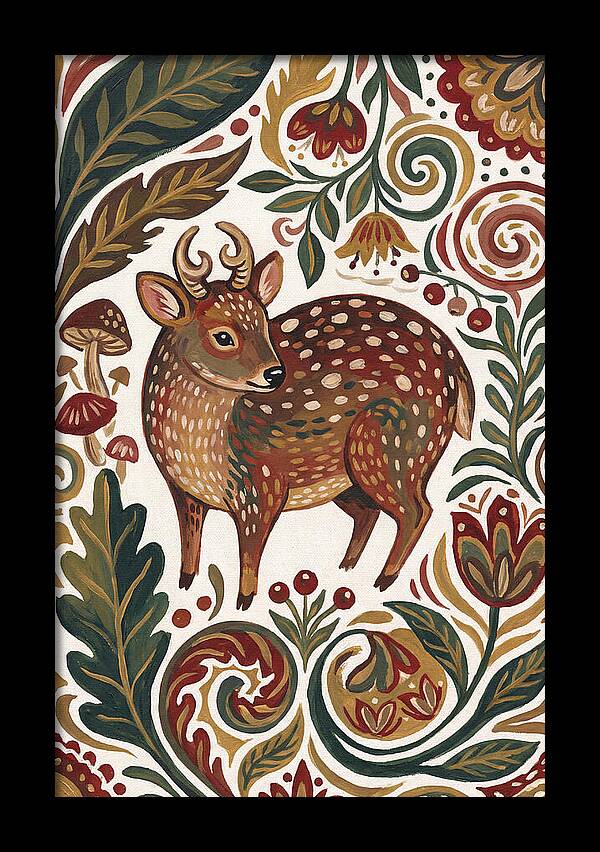 Pudu Surrounded By Nature