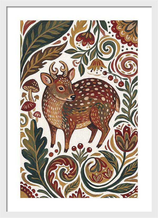 Pudu Surrounded By Nature