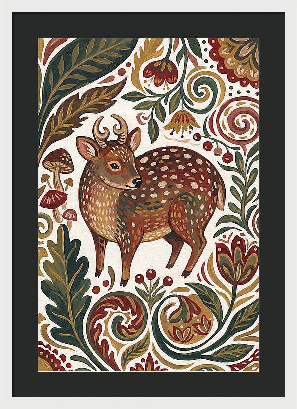 Pudu Surrounded By Nature