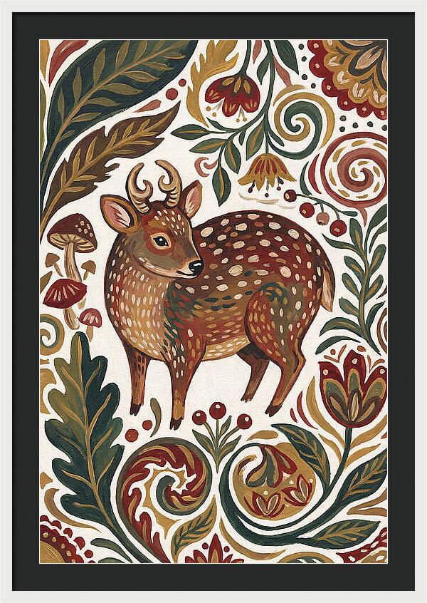 Pudu Surrounded By Nature