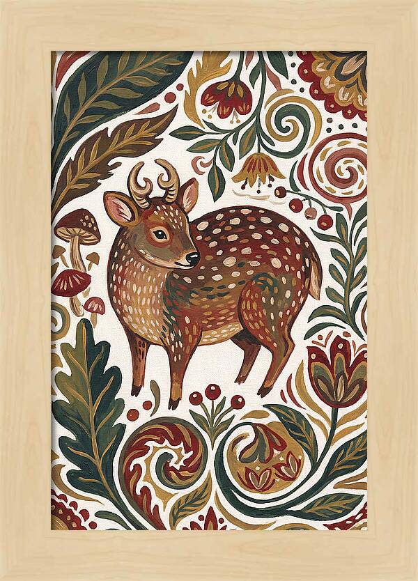 Pudu Surrounded By Nature