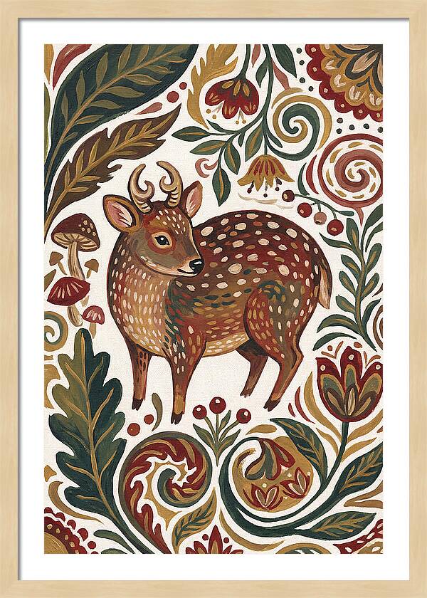 Pudu Surrounded By Nature