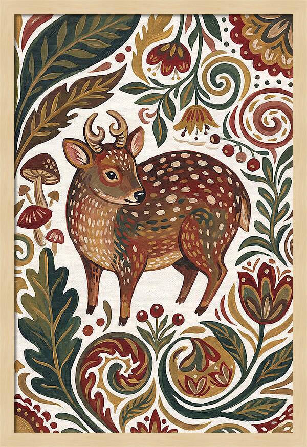 Pudu Surrounded By Nature
