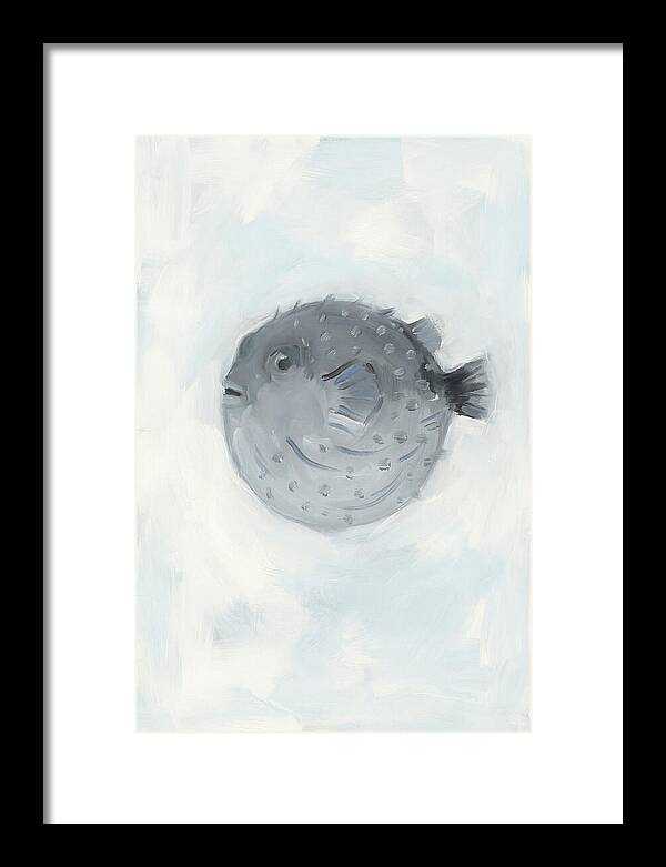 Pufferfish In Soft Blue