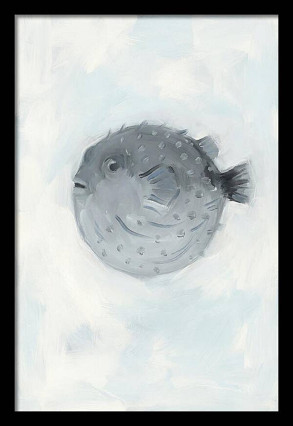 Pufferfish In Soft Blue