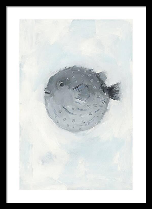 Pufferfish In Soft Blue