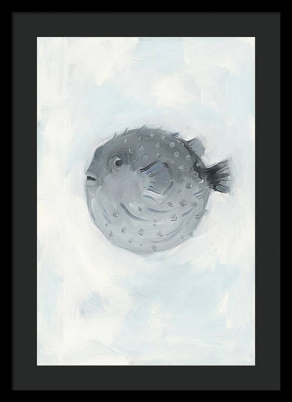 Pufferfish In Soft Blue