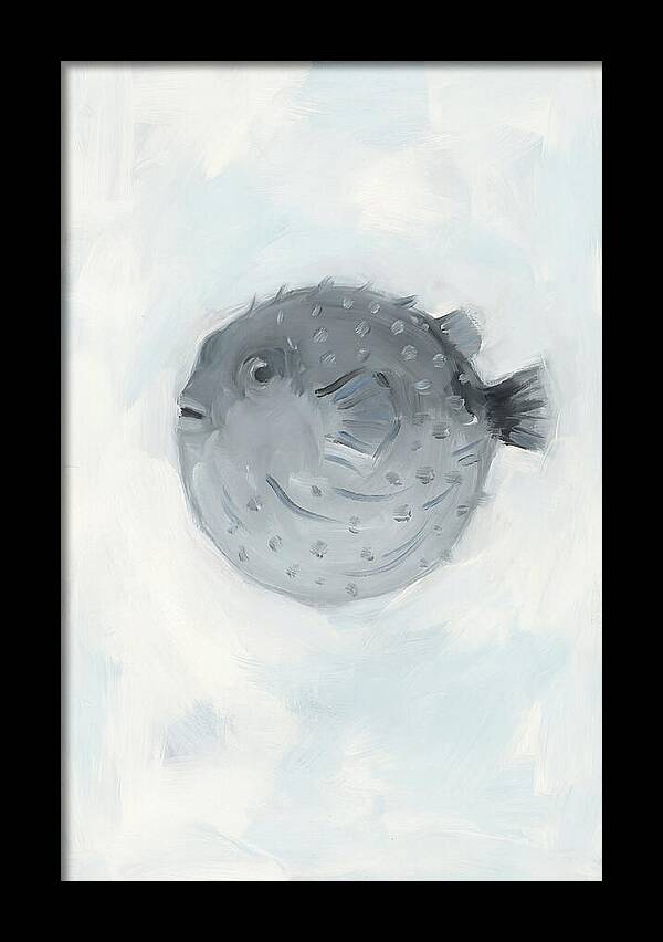 Pufferfish In Soft Blue