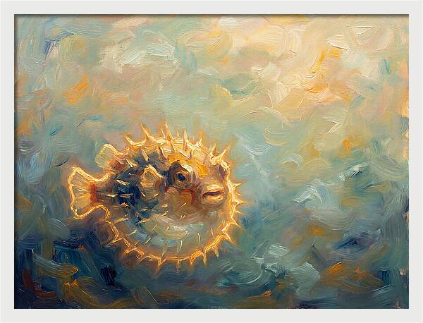Pufferfish Underwater Serenity