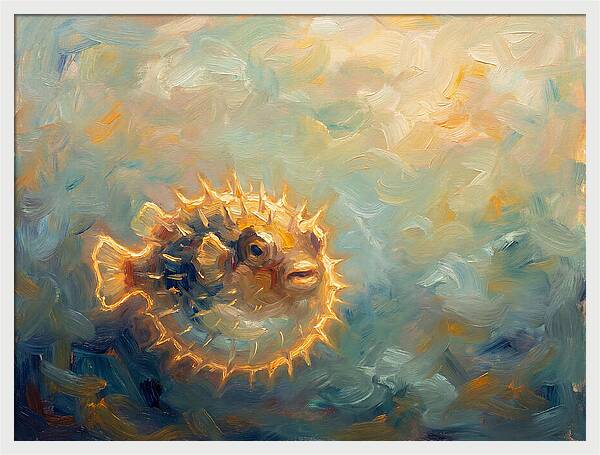 Pufferfish Underwater Serenity